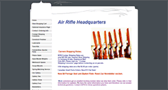 Desktop Screenshot of airrifleheadquarters.com